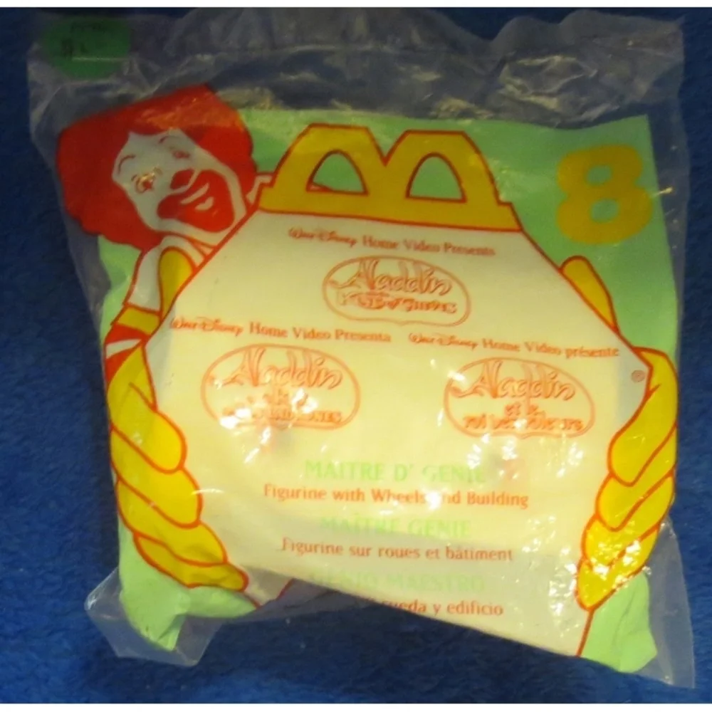 McDonald's Aladdin Maitre D' Genie #8 1996